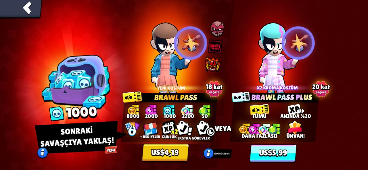 Brawl Stars Endirimli Brawl Pass Plus 🎟️
